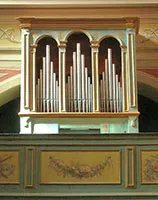 organo di San Giovanni Battista Luserna